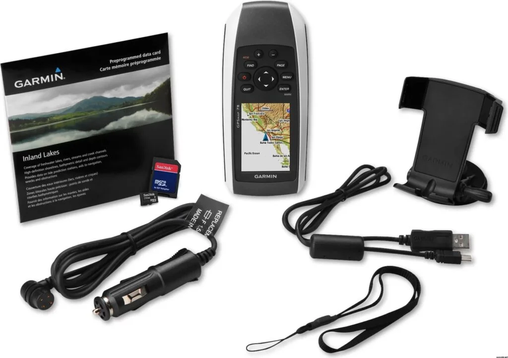 Bộ sản phẩm máy GPS Garmin Map 78S
