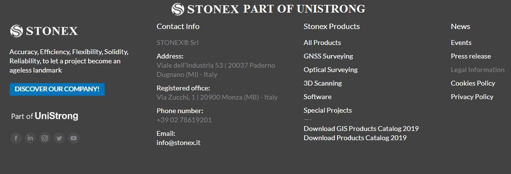 Stonex Part Of Unistrong1