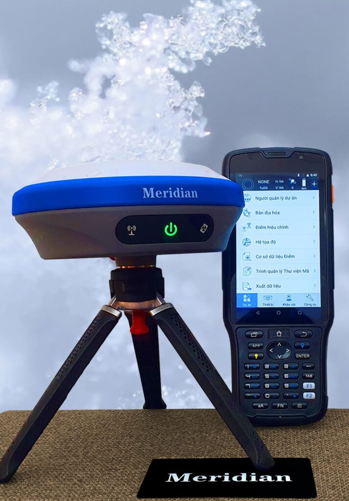 tong quan kich thuoc Máy RTK Meridian M5 TONG QUAN KICH THUOC MÁY RTK MERIDIAN M5