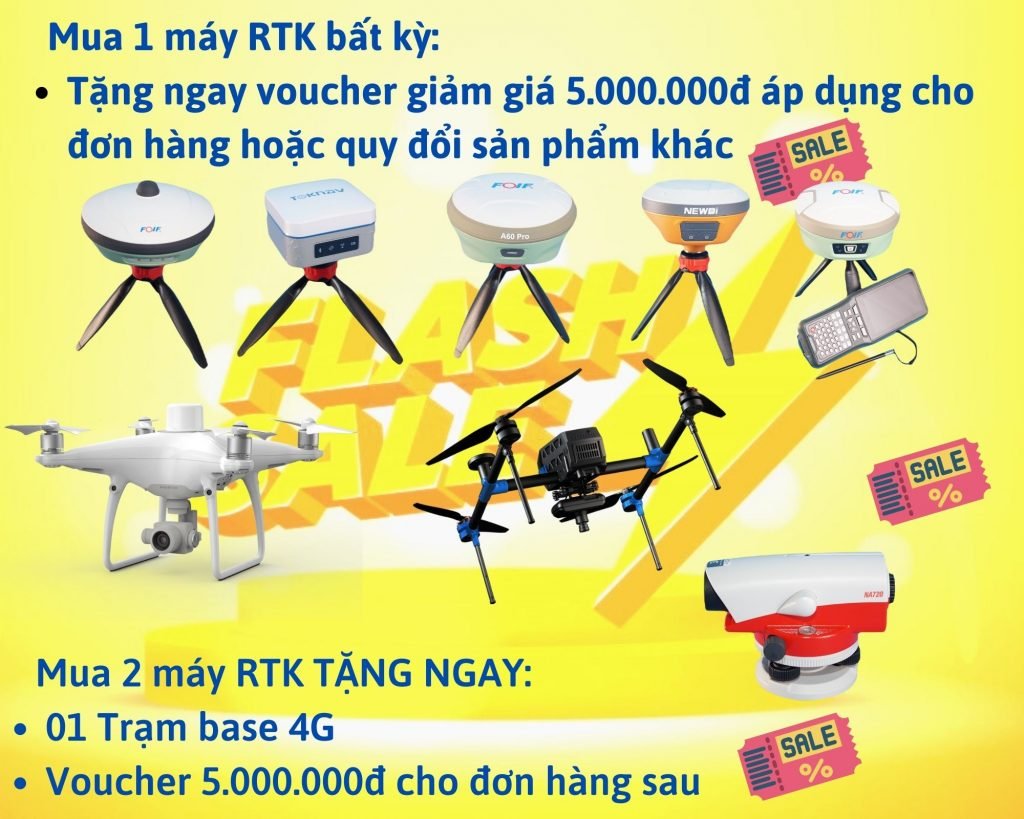 Phân Phối Chính Hãng Thiết Bị Trắc Địa