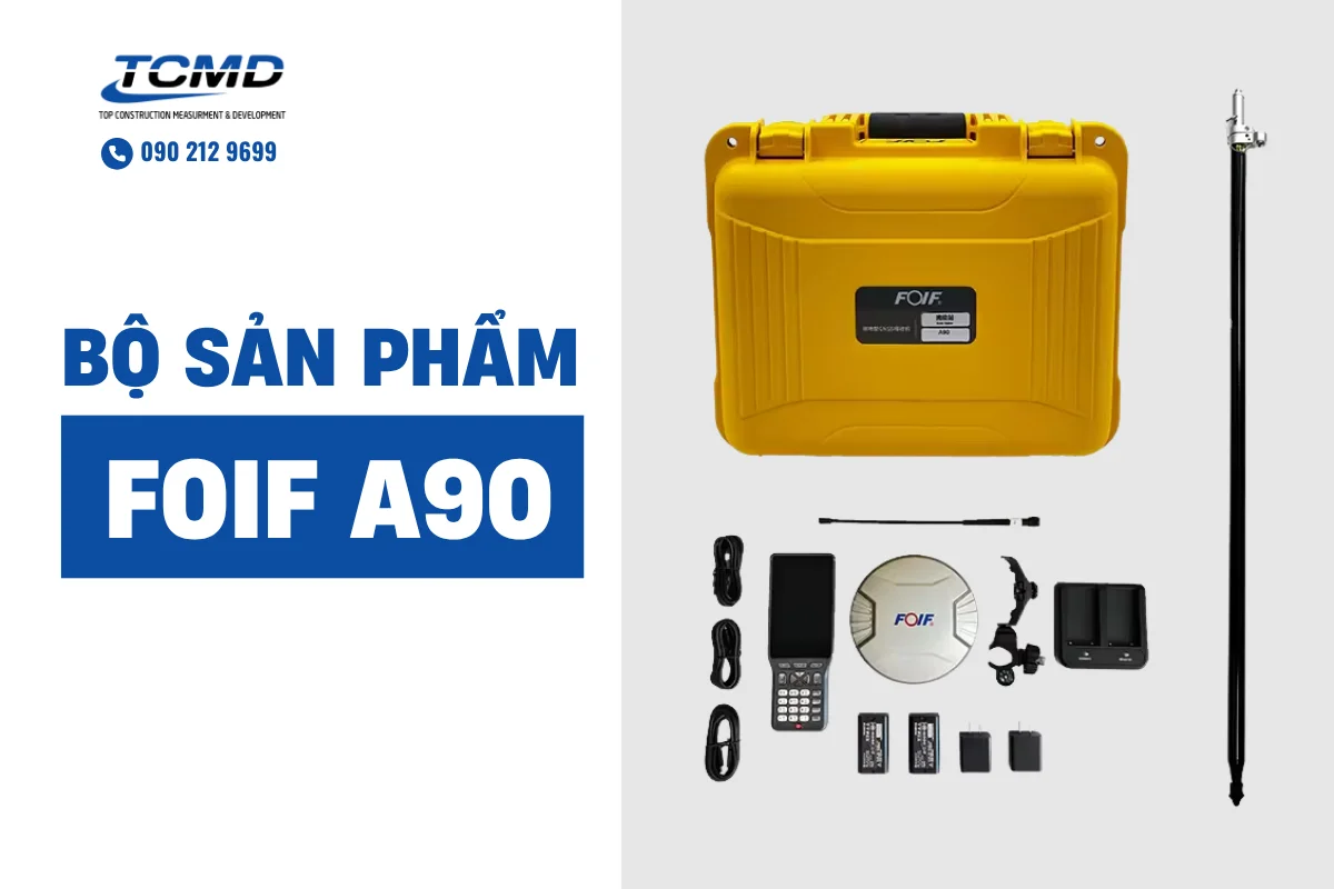 máy trắc địa đo đạc GNSS RTK FOIF A90