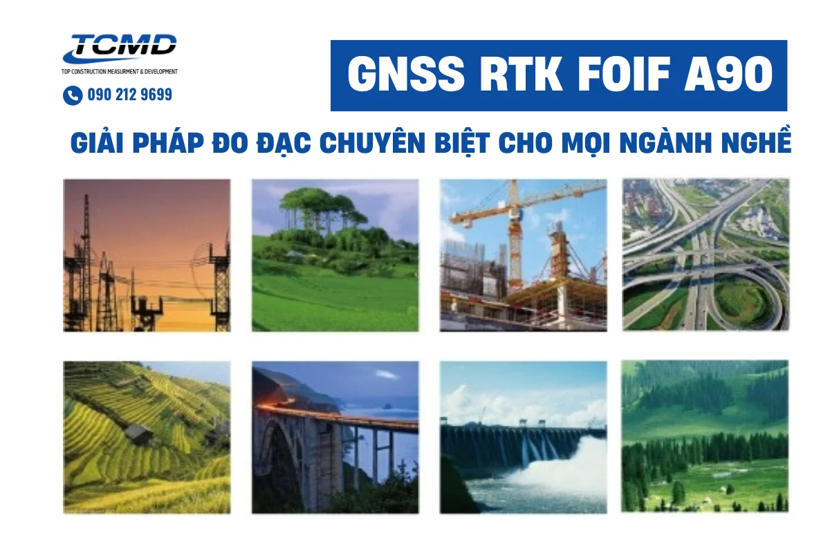 máy trắc địa đo đạc GNSS RTK FOIF A90