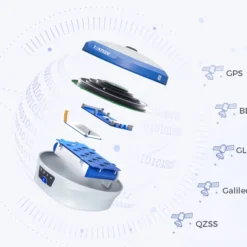 Máy RTK GNSS Toknav T30 hỗ trợ thu vệ tinh đa tần số
