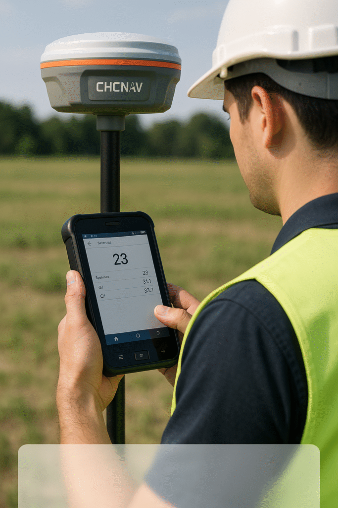 Những lưu ý trong quá trình sử dụng máy RTK CHCNAV