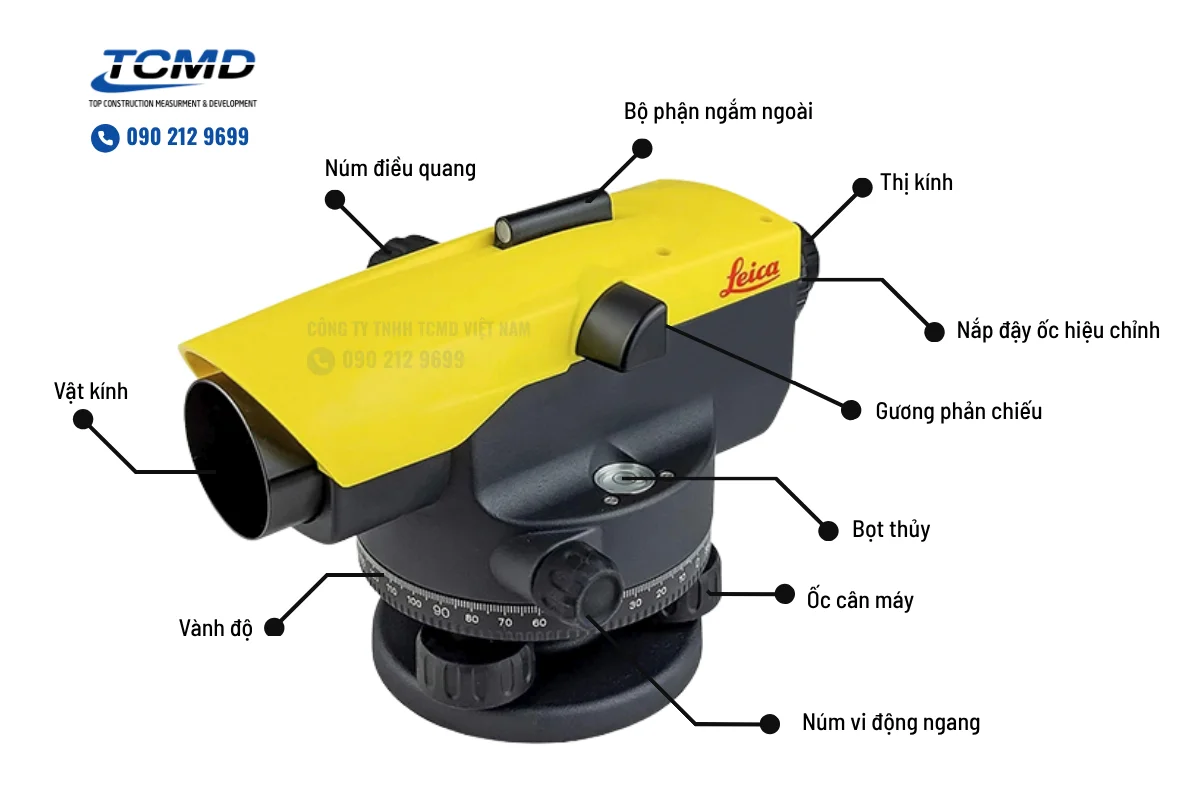Máy thủy bình Leica NA332